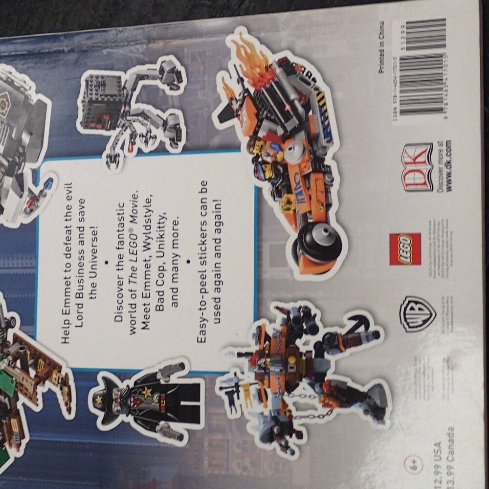 The Lego Movie Sticker Collection BOok - Picture 3 of 6